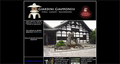 Desktop Screenshot of giardinigiapponesi.it